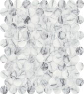 Lilac Volta 1.25 Penny Round Mosaic | Tiles By Kia