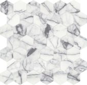 Lilac Volta 2 Hexagon Mosaic | Tiles By Kia
