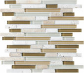 Linear Bamboo Mosaic | Tiles By Kia