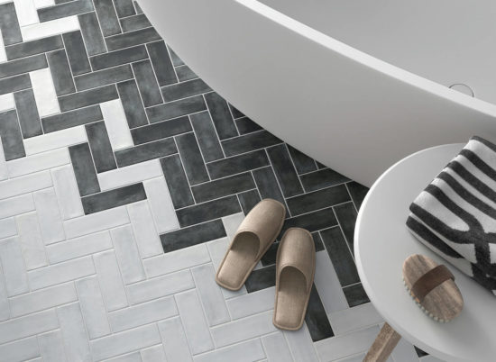 Lisbon 2x6" Graphite | Tiles By Kia