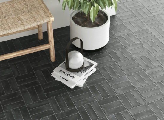 Lisbon 2x6" Graphite | Tiles By Kia