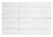 Lisbon 2x6" White | Tiles By Kia