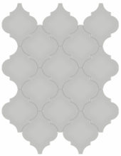 Loft Grey Glossy Arabesque Mosaic | Tiles By Kia