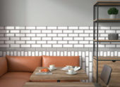 Marco 3x9" Blurred Black | Tiles By Kia