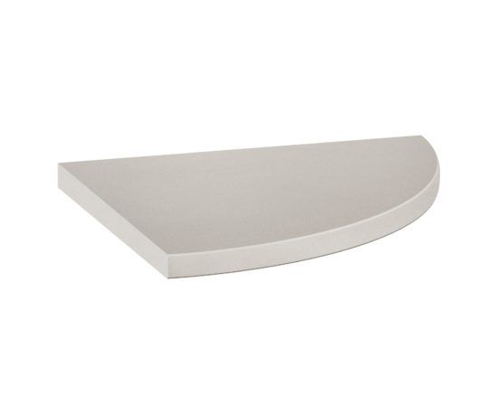 Marmiline Ash 9x9 Corner Shelf