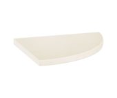 Marmiline Ivory 9x9 Corner Shelf | Tiles By Kia