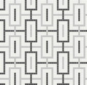 Midnight Blend Matte Chain Pattern Mosaic | Tiles By Kia