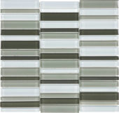 Mineral Blend Stacked Mosaic | Tiles By Kia
