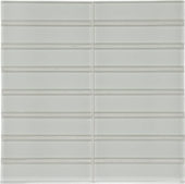 Mist 1.5X6 Stacked Mosaic | Tiles By Kia