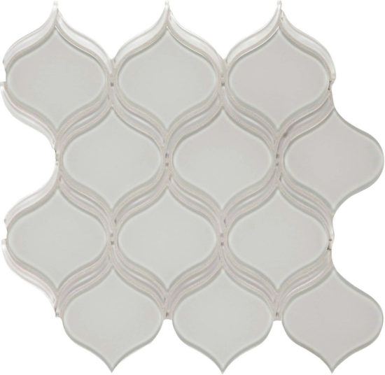 Mist Arabesque  Mosaic | Tiles By Kia