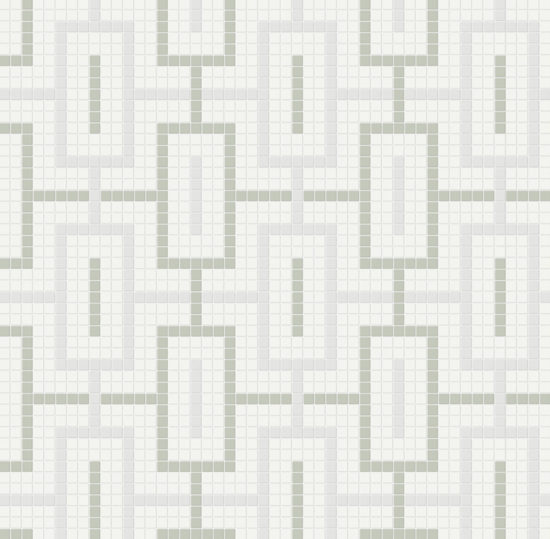 Morning Blend Matte Chain Pattern Mosaic | Tiles By Kia