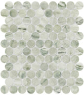 Moscato Argento 1.25 Penny Round Mosaic | Tiles By Kia