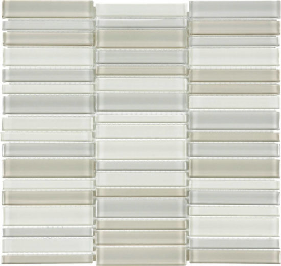 Natural Blend Stacked Mosaic | Tiles By Kia
