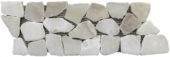 Onyx White Opus Mosaic Interlocking Border | Tiles By Kia