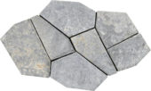 Opus Light Grey Marble Meshed Mounted Mosaic | Tiles By Kia