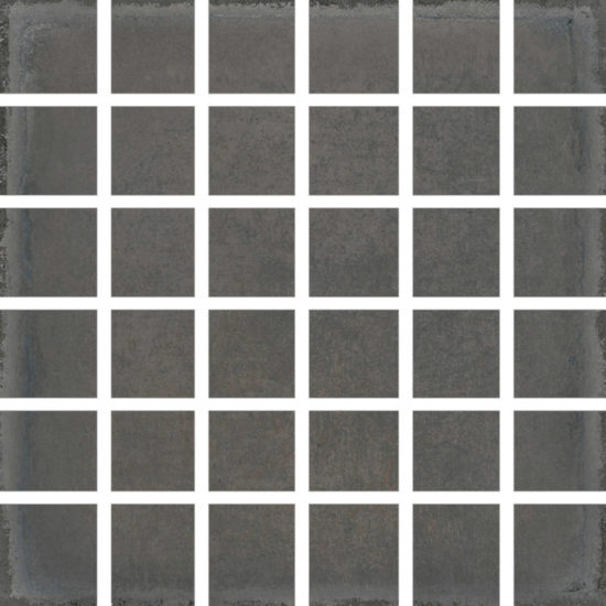 Palms Steel 2x2 Mosaic | Tiles By Kia