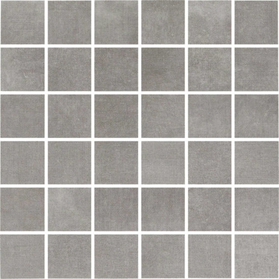 Park Ave Graphite 2X2 Mosaic | Tiles By Kia
