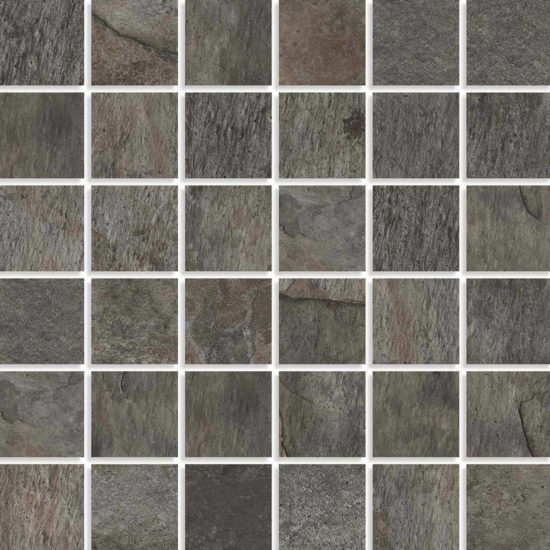 Pokhara Pizarra 2X2 Mosaic | Tiles By Kia