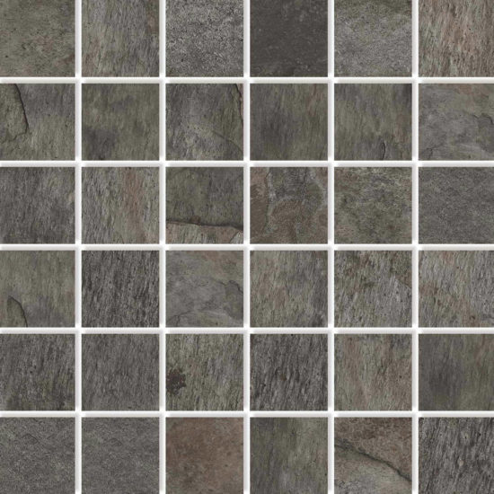 Pokhara Pizarra 2X2 Mosaic | Tiles By Kia
