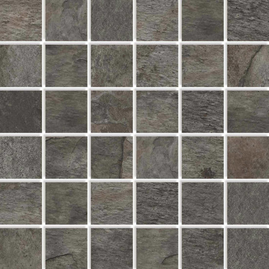 Pokhara Pizarra 2X2 Mosaic | Tiles By Kia