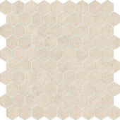 Polished 1" Affection Hex Mosaic | Tiles By Kia