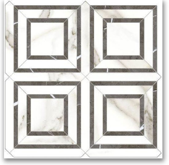 Polished Adoration Piazza Mosaic | Tiles By Kia