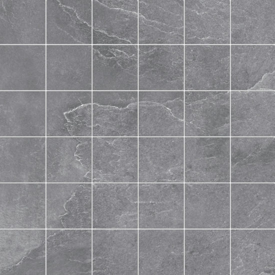 Ravello Grey 2X2 Mosaic | Tiles By Kia