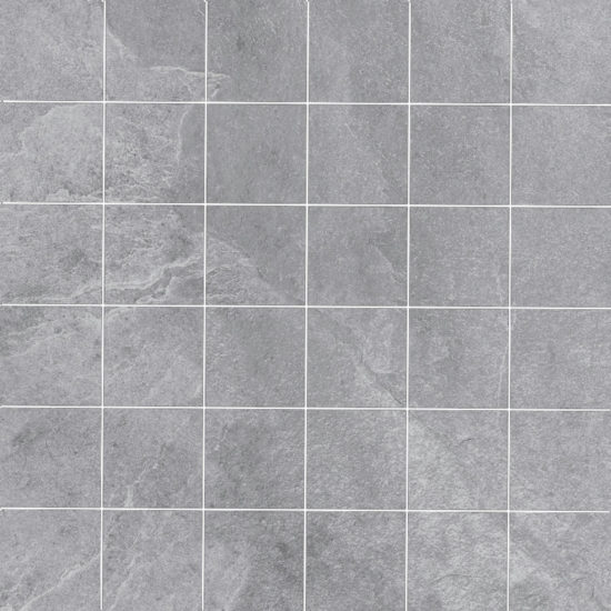 Ravello Light Grey 2X2 Mosaic | Tiles By Kia