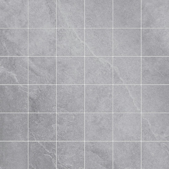 Ravello Light Grey 2X2 Mosaic | Tiles By Kia