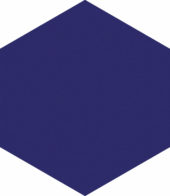 Ronda 5.5X6.3” Cobalt Hexagon | Tiles By Kia