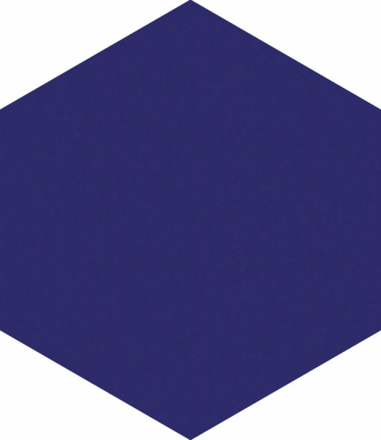 Ronda 5.5X6.3” Cobalt Hexagon | Tiles By Kia