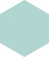 Ronda 5.5X6.3” Mint Hexagon | Tiles By Kia