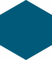 Ronda 5.5X6.3” Navy Blue Hexagon | Tiles By Kia