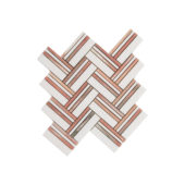 Rosey Weave Mosaic | Tiles By Kia