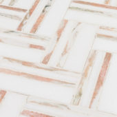 Rosey Weave Mosaic | Tiles By Kia