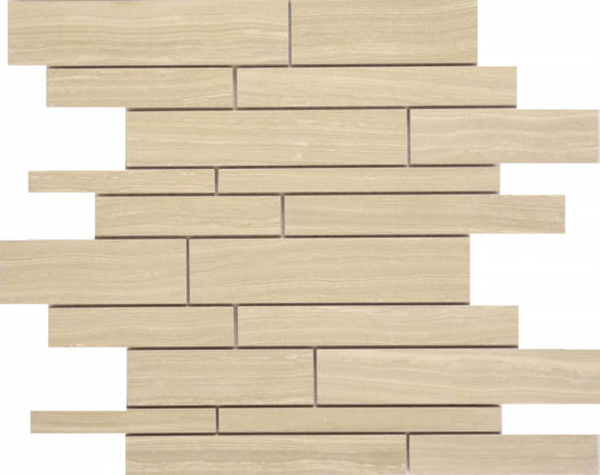 Sand Random Strip | Tiles By Kia