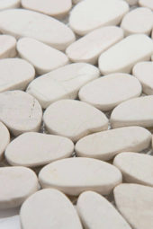 Serenity Ivory Flat Pebble | Tiles By Kia