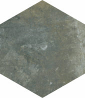 Seville 5.5X6.3” Black Hexagon | Tiles By Kia