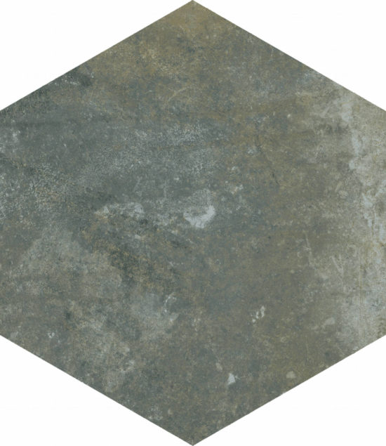 Seville 5.5X6.3” Black Hexagon | Tiles By Kia