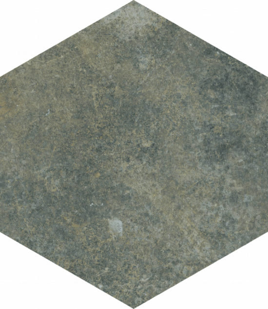 Seville 5.5X6.3” Black Hexagon | Tiles By Kia