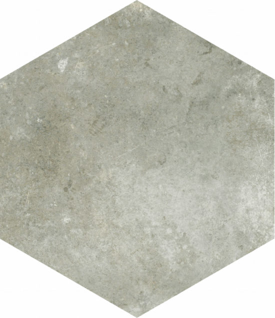 Seville 5.5X6.3” Grey Hexagon | Tiles By Kia