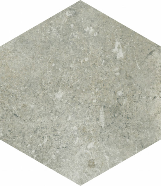 Seville 5.5X6.3” Grey Hexagon | Tiles By Kia