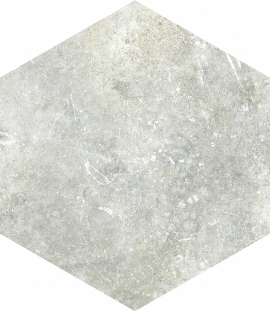 Seville 5.5X6.3” White Hexagon | Tiles By Kia