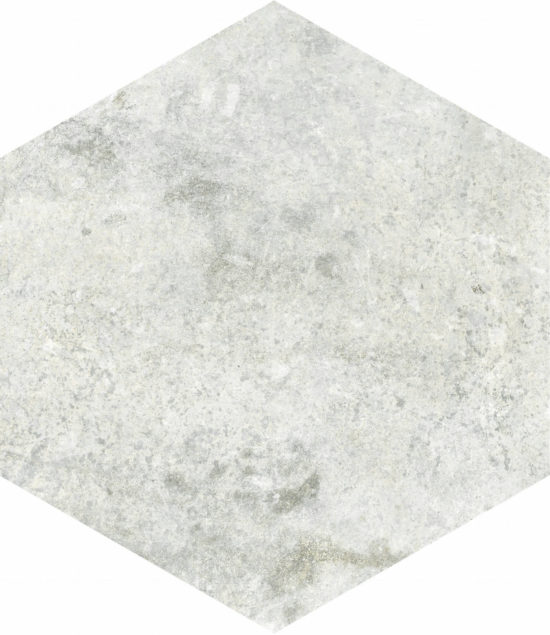 Seville 5.5X6.3” White Hexagon | Tiles By Kia