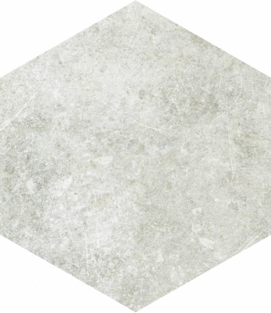 Seville 5.5X6.3” White Hexagon | Tiles By Kia