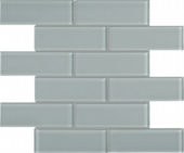 Shadow 2X6 Brick Mosaic | Tiles By Kia