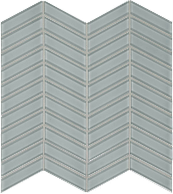 Shadow Chevron Mosaic | Tiles By Kia
