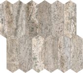 Silver Ash 2x6 Picket Mosaic | Tiles By Kia