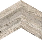 Silver Ash 2x8.5 Chevron Mosaic | Tiles By Kia