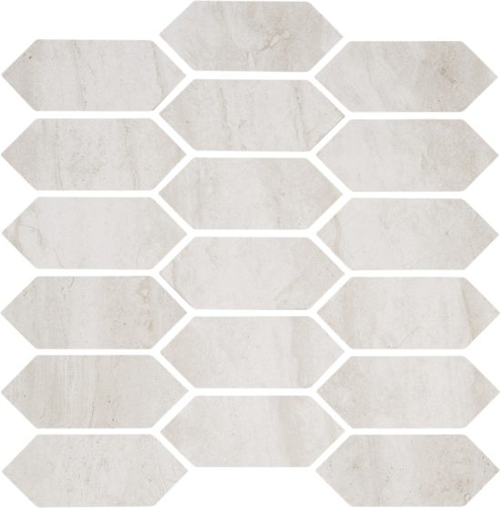 Soul Ivory Picket Mosaic | Tiles By Kia